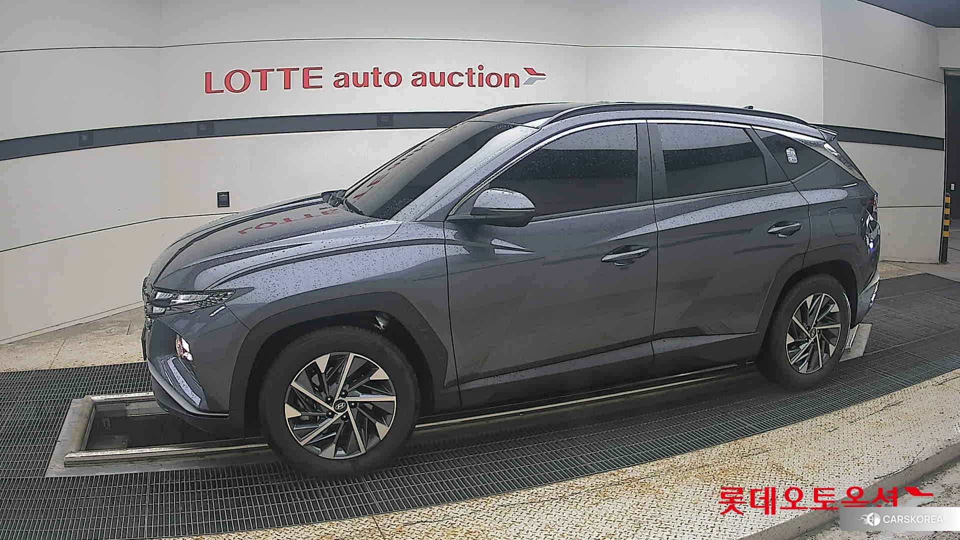 Hyundai Tucson 2022 Titanium Grey Metallic из Кореи, фото 3