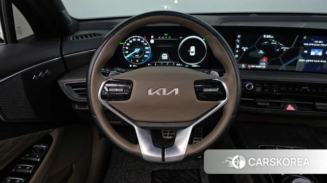 Kia K8 Hybrid 2022 Белый из Кореи, фото 3