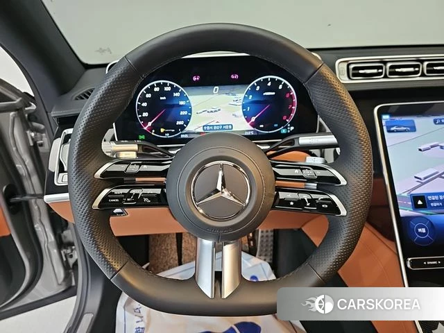 Mercedes-Benz S-Class W223 2024 Серебристо-серый из Кореи, фото 3