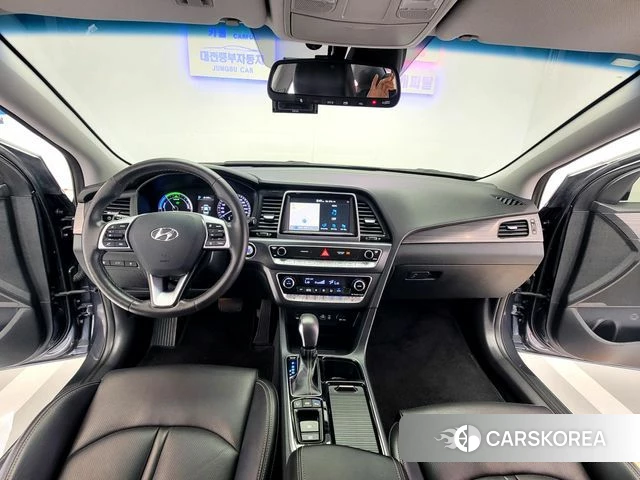 Hyundai Sonata New Rise Hybrid 2018 Серый из Кореи, фото 3