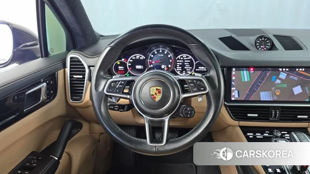Porsche Cayenne (PO536) 2021 Черный из Кореи, фото 3