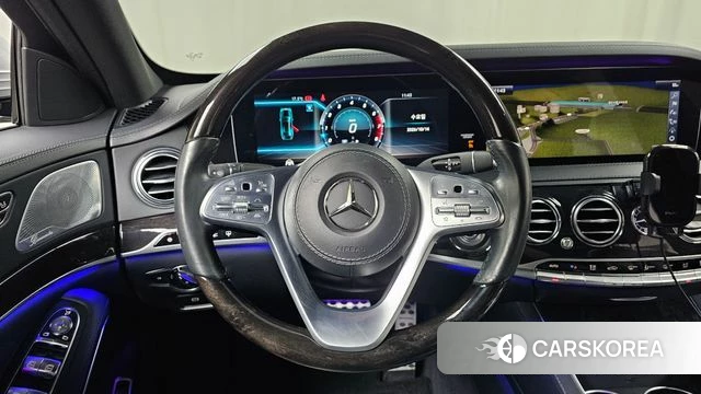 Mercedes-Benz S-Class W222 2019 Серебряный из Кореи, фото 3