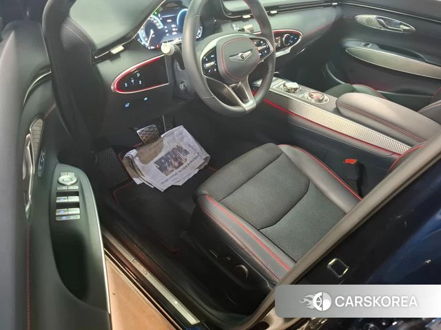 Genesis GV70 2021 Синий из Кореи, фото 3