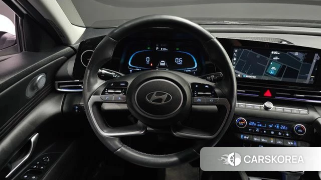 Hyundai The New Avante (CN7) 2023 Белый из Кореи, фото 3