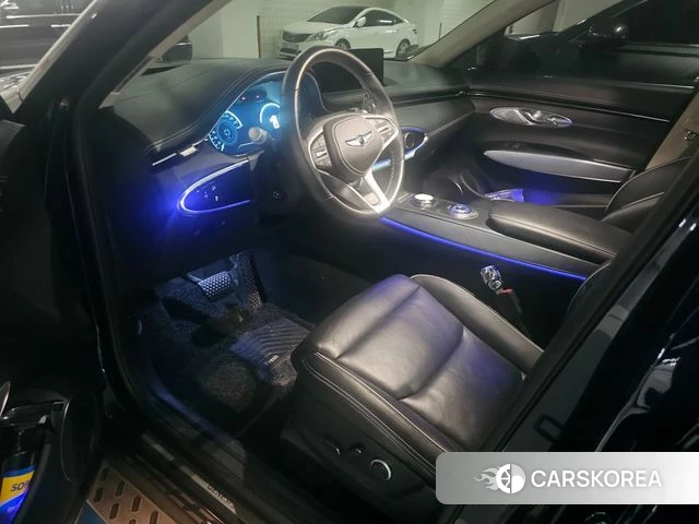 Genesis Electrified GV70 2022 Синий из Кореи, фото 3