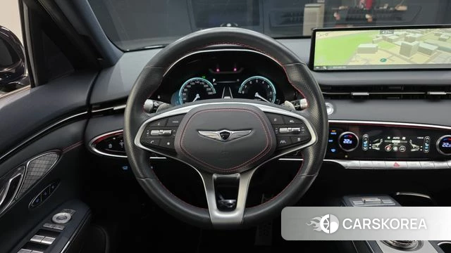 Genesis GV70 2023 Синий из Кореи, фото 3