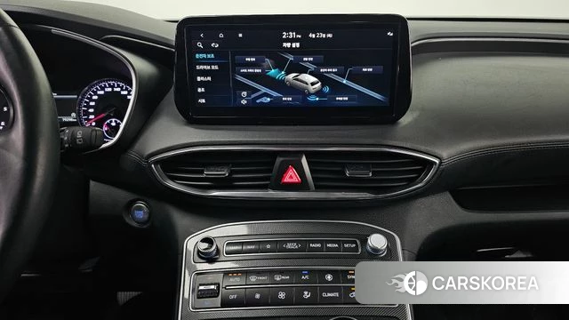 Hyundai The New Santa Fe 2023 Черный из Кореи, фото 3