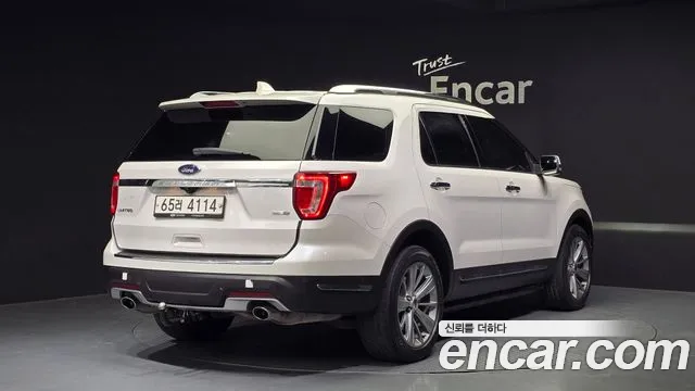 Ford Explorer 2018 Белый из Кореи, фото 3
