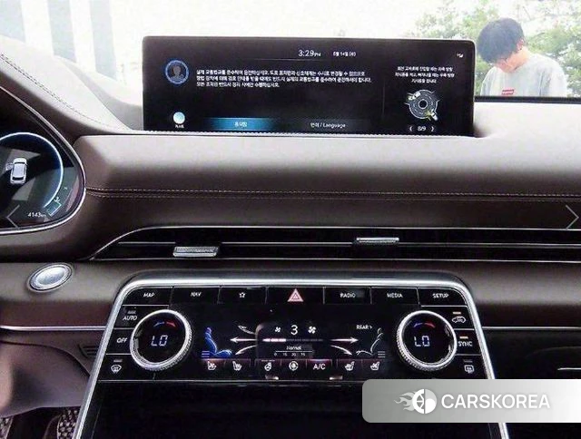 Genesis GV80 2023 Серый из Кореи, фото 3