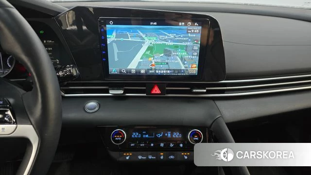 Hyundai Avante Hybrid (CN7) 2023 Белый из Кореи, фото 3