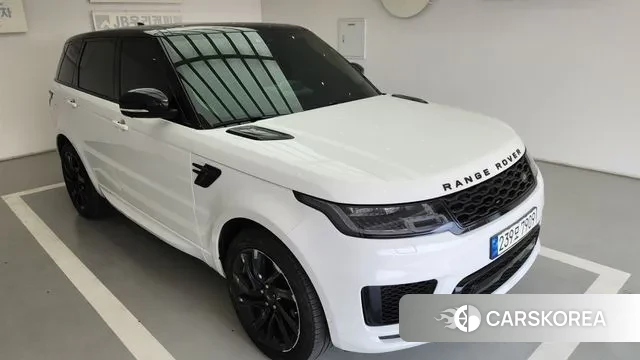Land Rover Range Rover Sport 2nd Generation 2021 Белый из Кореи, фото 3