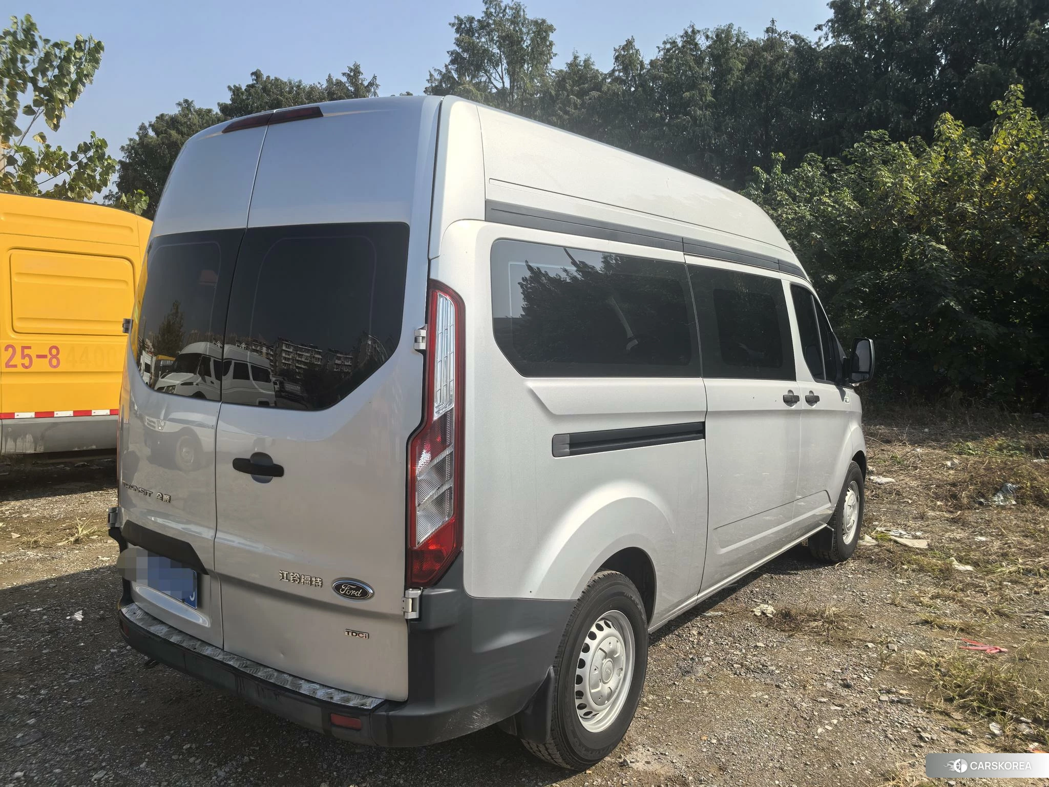 Ford Transit 2021 Серебристо-серый из Китая, фото 3