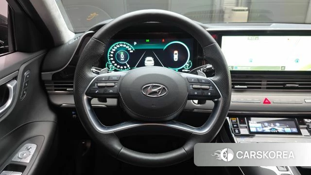 Hyundai The New Grandeur IG Hybrid 2021 Черный из Кореи, фото 3