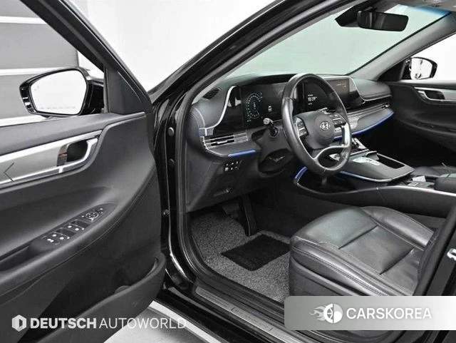 Hyundai The New Grandeur IG Hybrid 2021 Черный из Кореи, фото 3