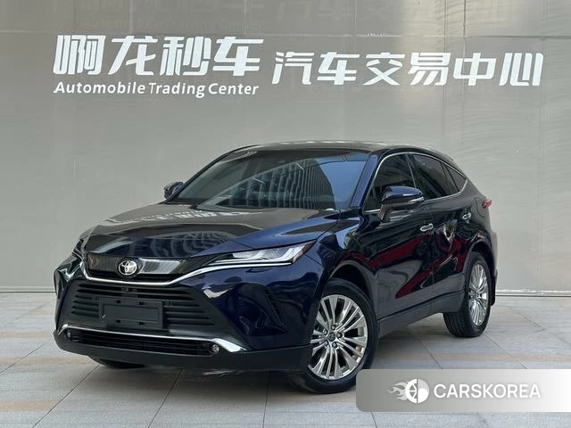 Toyota Harrier 2021 Синий из Китая, фото 3