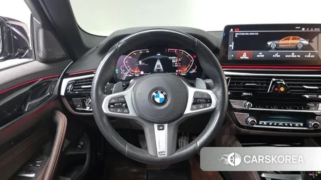 BMW 5 Series (G30) 2023 Черный из Кореи, фото 3