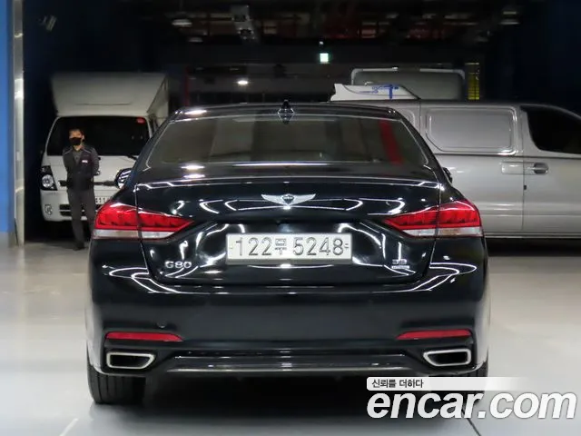 Genesis G80 2019 Черный из Кореи, фото 3