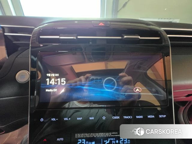 Hyundai Tucson Hybrid (NX4) 2021 Серый из Кореи, фото 3