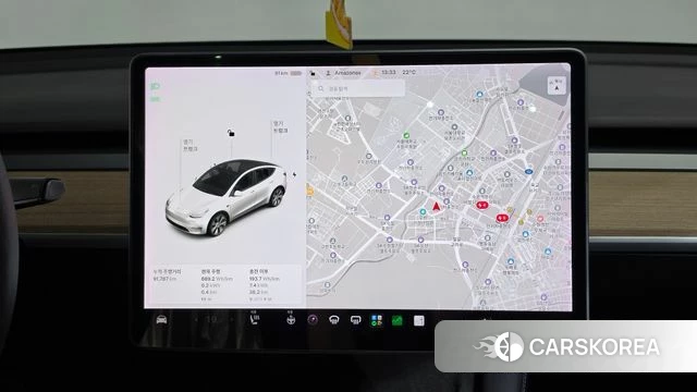 Tesla Model Y 2021 Белый из Кореи, фото 3