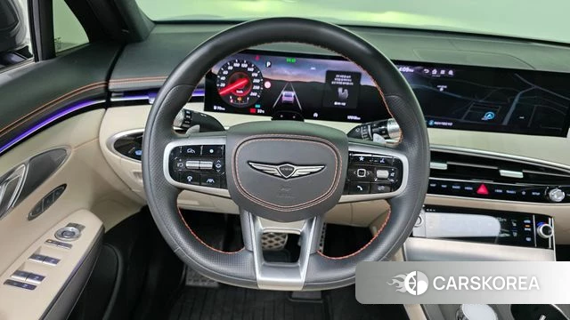 Genesis GV70 2024 Синий из Кореи, фото 3