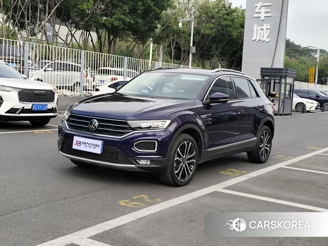 Volkswagen T-Roc 2021 Синий из Китая, фото 3