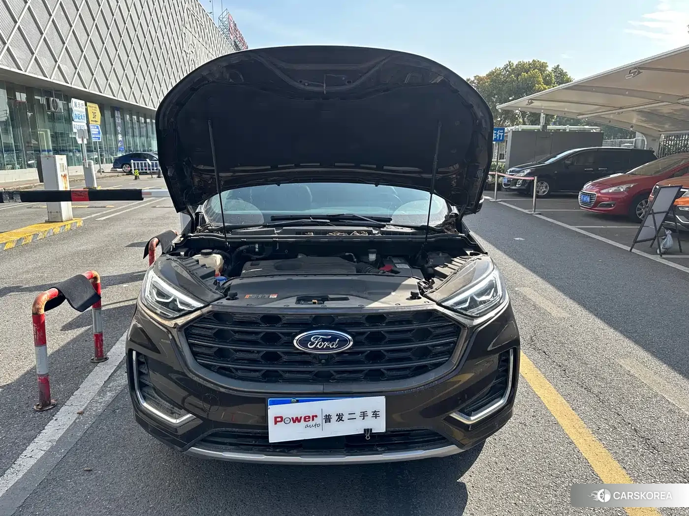 Ford Edge 2021 Champagne/brown из Китая, фото 3