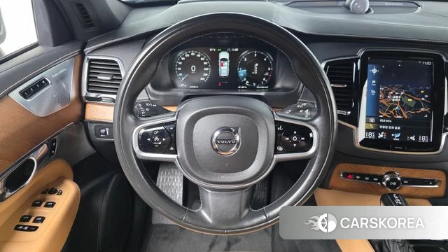 Volvo XC90 second Generation 2018 Серый из Кореи, фото 3
