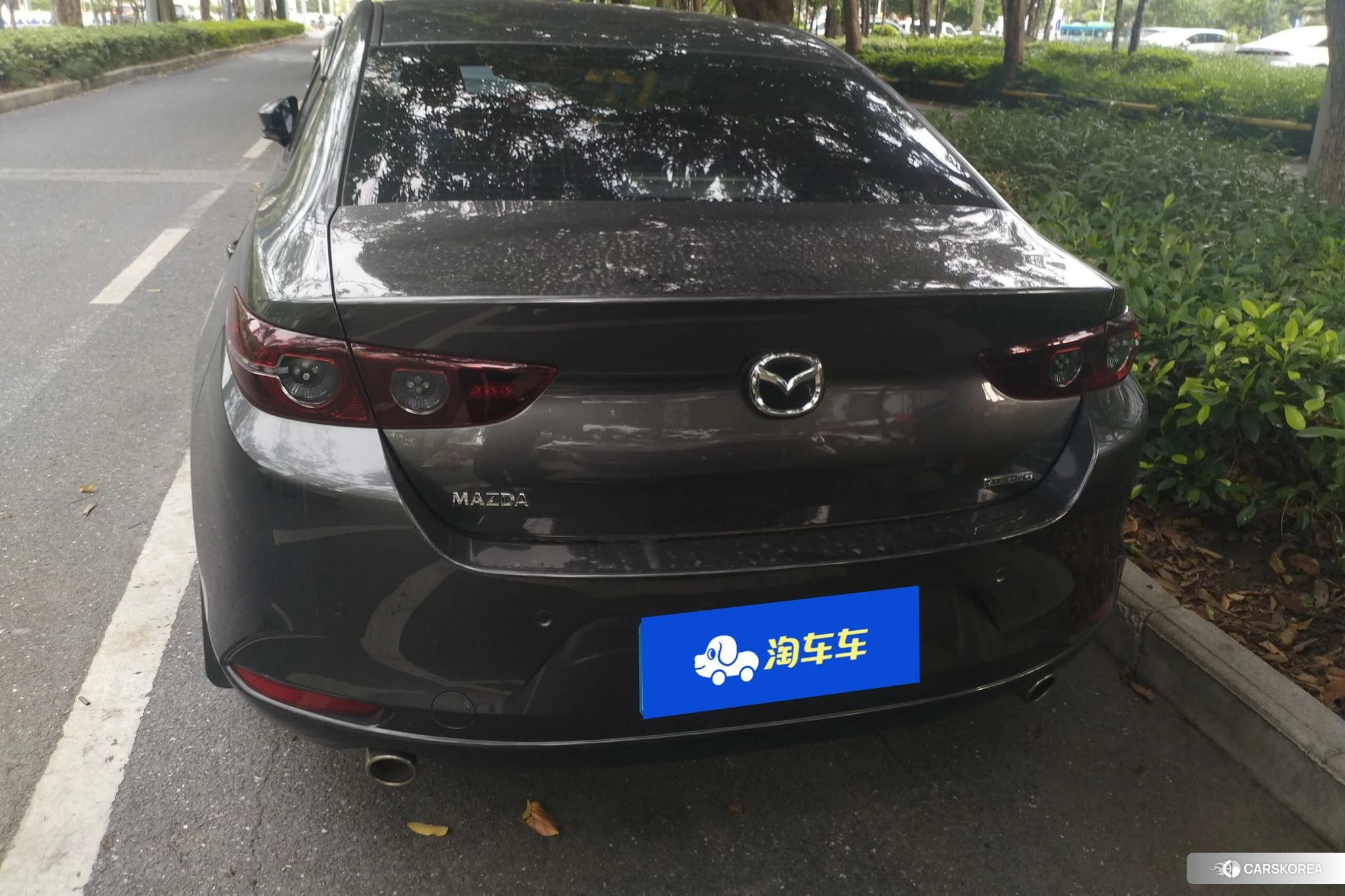 Mazda 3 2021 Темно-серый из Китая, фото 3