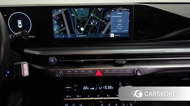 Hyundai Grandeur (GN7) 2022 Черный из Кореи, фото 3