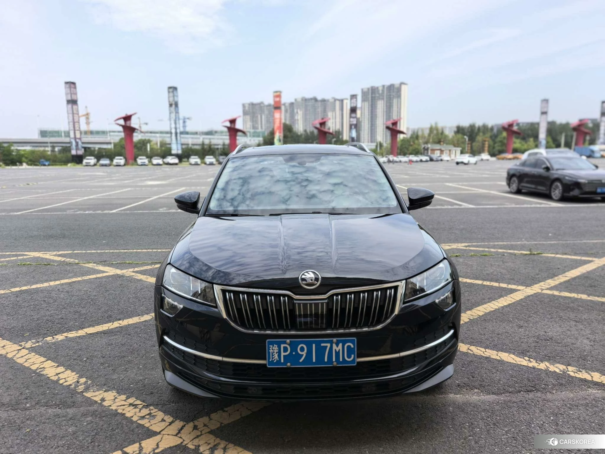 Skoda Karoq 2022 Черный из Китая, фото 3