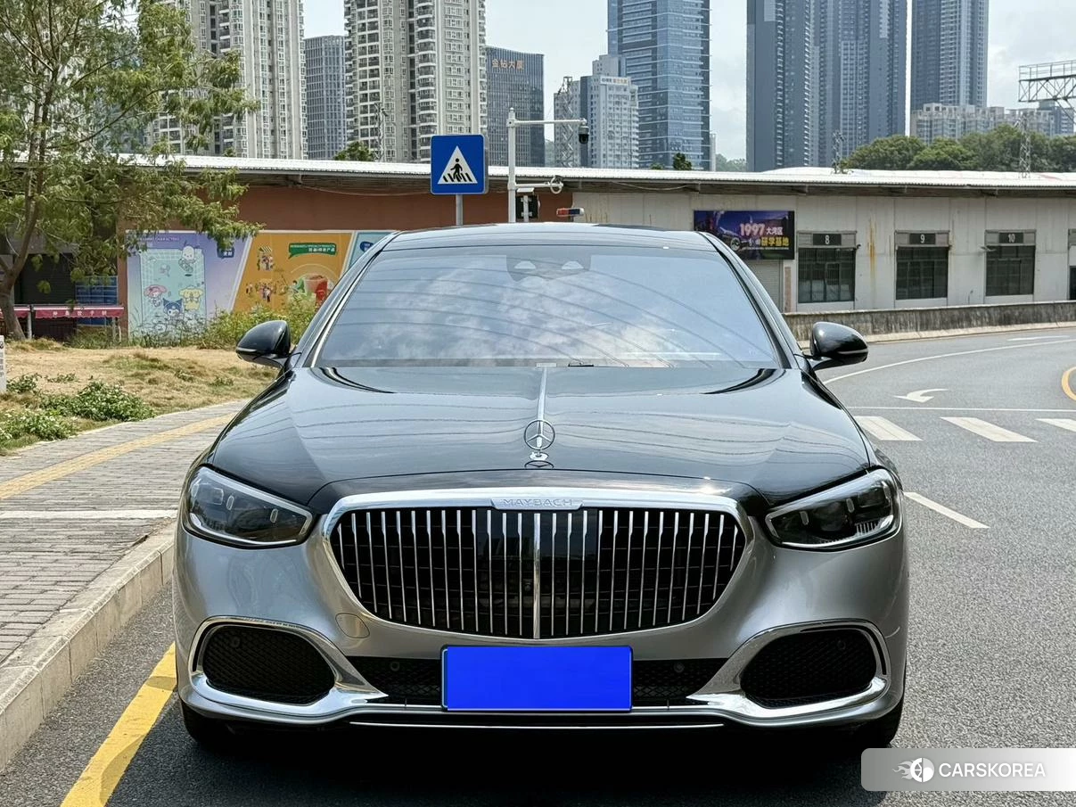 Mercedes-Benz Maybach S-Class 2021 Серебристо-серый из Китая, фото 3