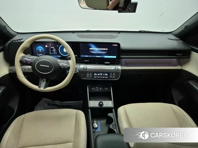 Hyundai Kona Hybrid (SX2) 2023 Белый из Кореи, фото 3