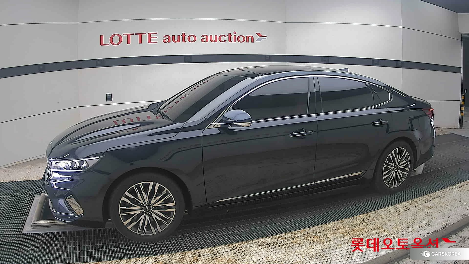 Kia K7 2020 Gravity Blue из Кореи, фото 3