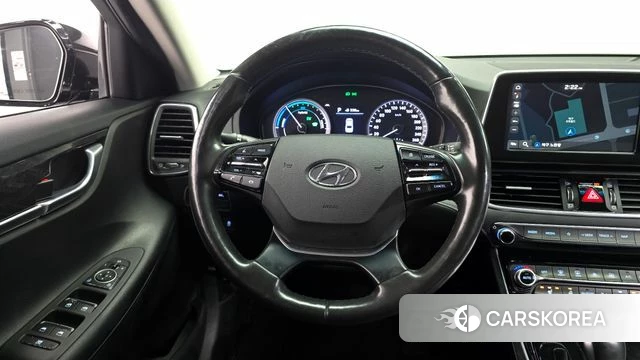 Hyundai Grandeur IG Hybrid 2019 Черный из Кореи, фото 3
