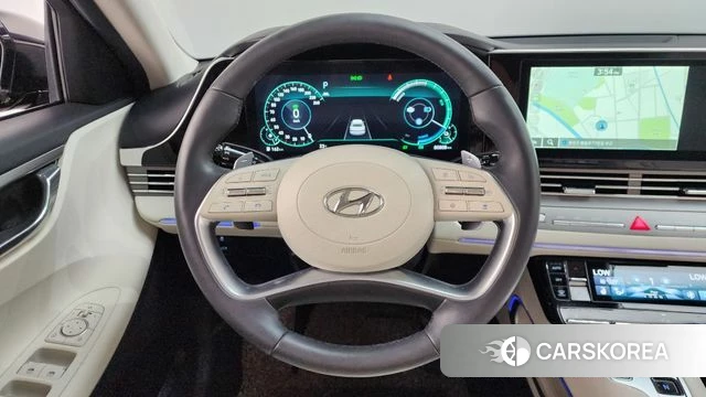 Hyundai The New Grandeur IG Hybrid 2022 Черный из Кореи, фото 3