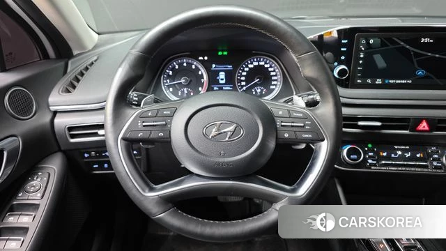 Hyundai Sonata (DN8) 2020 Белый из Кореи, фото 3