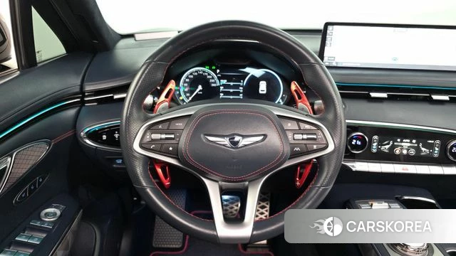 Genesis GV70 2022 Черный из Кореи, фото 3