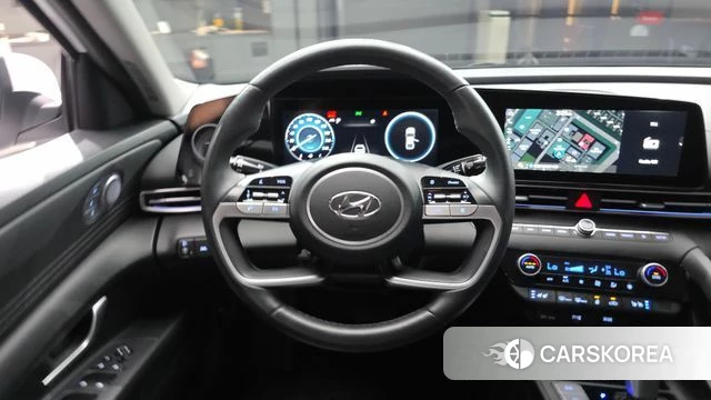 Hyundai Avante (CN7) 2022 Белый из Кореи, фото 3