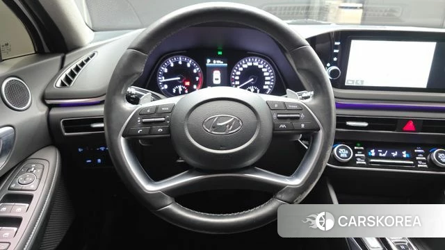 Hyundai Sonata (DN8) 2023 Белый из Кореи, фото 3