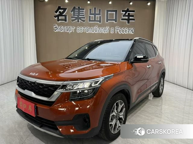 Kia KX3 2021 Оранжевый из Китая, фото 3
