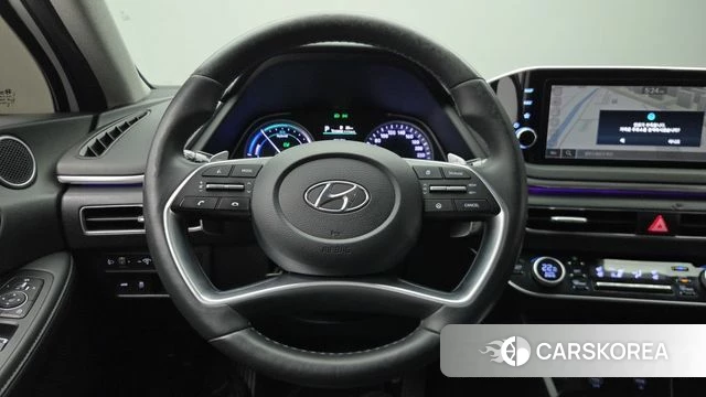 Hyundai Sonata Hybrid (DN8) 2021 Белый из Кореи, фото 3