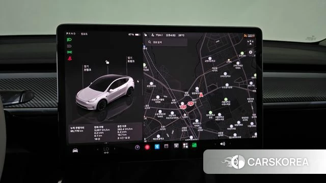 Tesla Model Y 2022 Белый из Кореи, фото 3