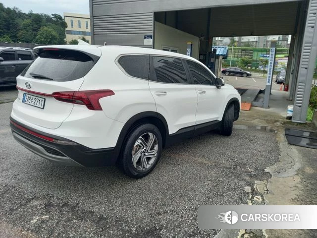 Hyundai The New Santa Fe 2022 Белый из Кореи, фото 3