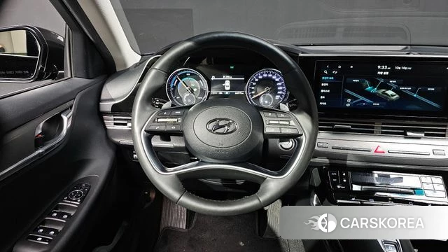 Hyundai The New Grandeur IG Hybrid 2022 Черный из Кореи, фото 3