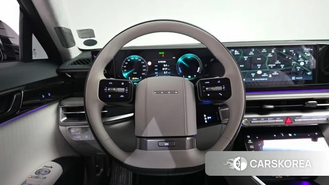 Hyundai Grandeur Hybrid (GN7) 2024 Черный из Кореи, фото 3