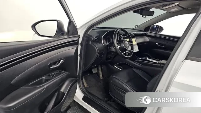 Hyundai Tucson Hybrid (NX4) 2021 Белый из Кореи, фото 3