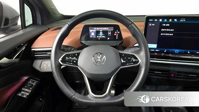 Volkswagen ID.5 2024 Серебристо-серый из Кореи, фото 3