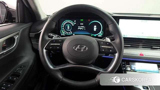 Hyundai The New Grandeur IG Hybrid 2022 Черный из Кореи, фото 3