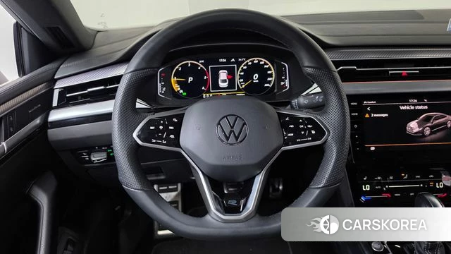 Volkswagen Arteon 2022 Небесно-голубой из Кореи, фото 3
