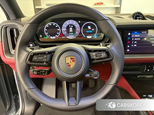 Porsche Cayenne (PO536) 2025 Небесно-голубой из Кореи, фото 3